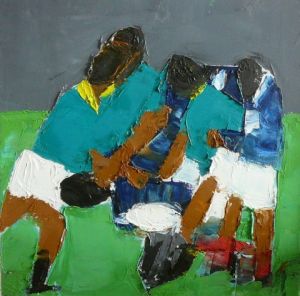 Voir cette oeuvre de Annick Fournier: Rugby