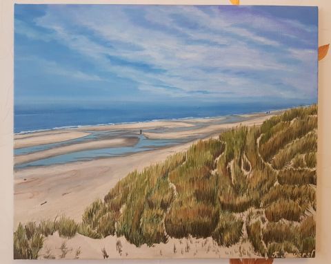 L'artiste Katarina Meyers - Le Touquet - Les Dunes et L'Ocean