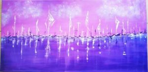 Peinture de ANY: violet