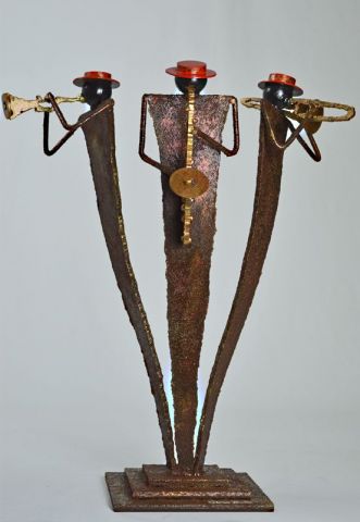 SWIG TRIO - Sculpture - Roger FLORES SWIG TRIO - Sculpture - Roger FLORES