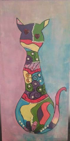 L'artiste ANY - chat