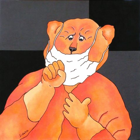 Corona virus - Peinture - Jideka Corona virus - Peinture - Jideka