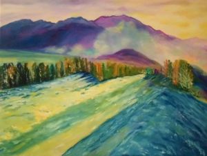 Peinture montagne sur LiveGalerie