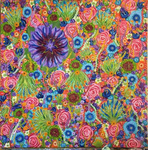 L'artiste jean pierre MALLET - Tout en fleurs
