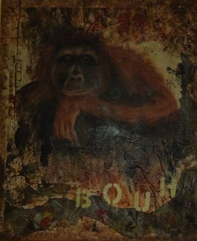 L'artiste Helene GAUTHIER - gorille
