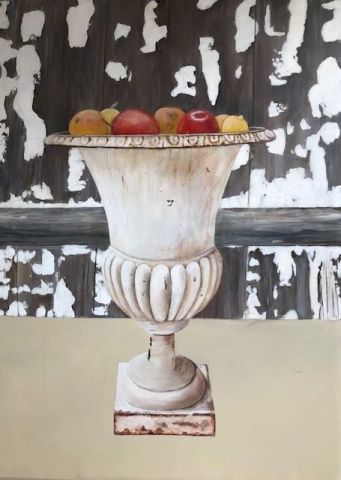 L'artiste Helene GAUTHIER - vase venitien