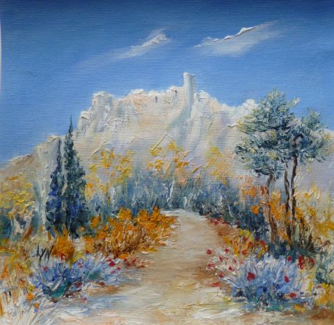 L'artiste LYN LENORMAND - Les Baux de Provence