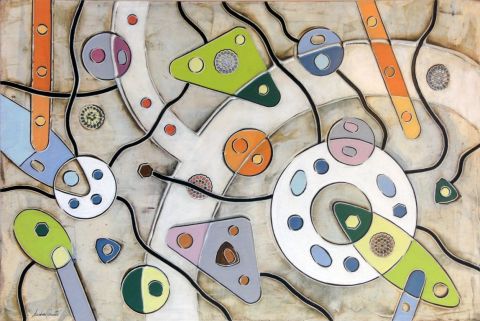 Sentiero Sacro - Peinture - Andrea Benetti Sentiero Sacro - Peinture - Andrea Benetti