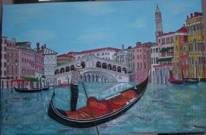 Voir cette oeuvre de Robert: Venise le grand Canal