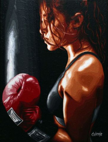 Etre forte dans l'adversité - Peinture - guionie jean Etre forte dans l'adversité - Peinture - guionie jean