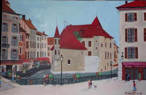 Annecy - Peinture - Robert