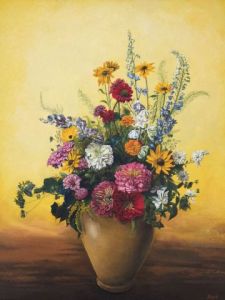 Peinture de RA FREDERICK: Le beau bouquet