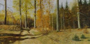 Peinture de RA FREDERICK: A l'orée du bois