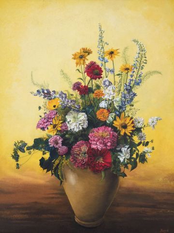 L'artiste RA FREDERICK - Le beau bouquet