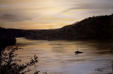 L'artiste Marie-Mathilde Dumont - La Meuse en amont L'artiste Marie-Mathilde Dumont - La Meuse en amont