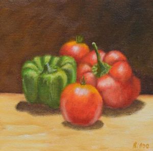 Voir le détail de cette oeuvre: tomate poivron