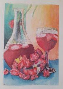 Voir cette oeuvre de moerfa: liqueur à l'hibiscus