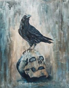 Voir cette oeuvre de Eric Vogel: Vanité et corbeau