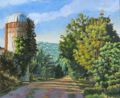 Une promenade dans la nouvelle Angleterre - Peinture - Amendolaart Une promenade dans la nouvelle Angleterre - Peinture - Amendolaart