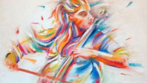 Voir cette oeuvre de FREDERIQUE NALPAS: La violoncelliste 5