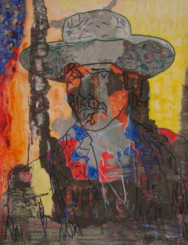 Doc Holliday - Peinture - Malo VANSON