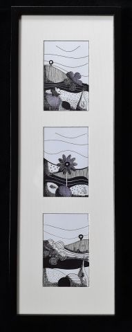 Triptyque 2 - Dessin - Marie-Pierre JAN Triptyque 2 - Dessin - Marie-Pierre JAN