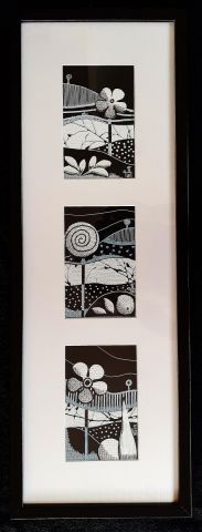 Triptyque 1 - Dessin - Marie-Pierre JAN Triptyque 1 - Dessin - Marie-Pierre JAN