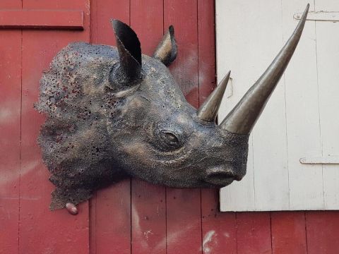 Rhino - Sculpture - GRANDGI