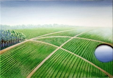 La Promesse du Lointain - Peinture - Jean Paul COUCKE La Promesse du Lointain - Peinture - Jean Paul COUCKE