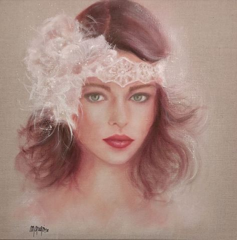L'artiste MARTINE GREGOIRE - Les yeux verts
