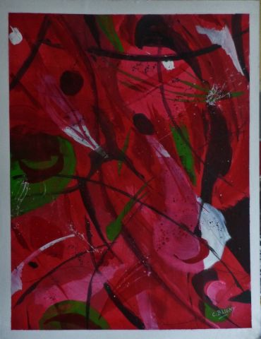 L'artiste Christian Bligny - Abstraction Végétale 2
