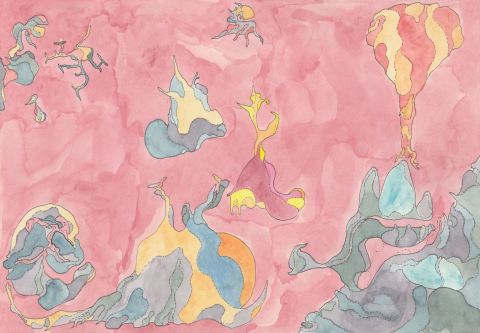 Amorphous Airscape - Peinture - Sandro Cocco Amorphous Airscape - Peinture - Sandro Cocco