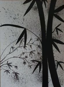 Voir cette oeuvre de johann mastil: bambou en noir et blanc