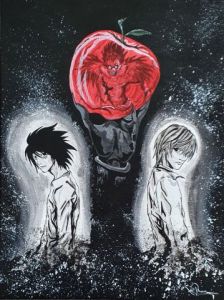Voir cette oeuvre de johann mastil: Death Note les 3 héros