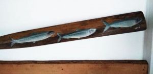 Voir cette oeuvre de loyd: rame sardines
