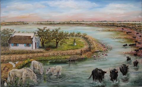 L'artiste enio - CAMARGUE 1 L'artiste enio - CAMARGUE 1