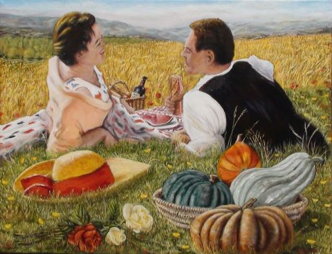 L'artiste enio - PIQUE NIQUE AU JARDIN L'artiste enio - PIQUE NIQUE AU JARDIN