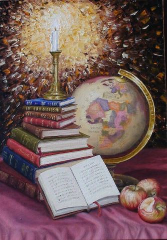 LE SAVOIR - Peinture - enio LE SAVOIR - Peinture - enio