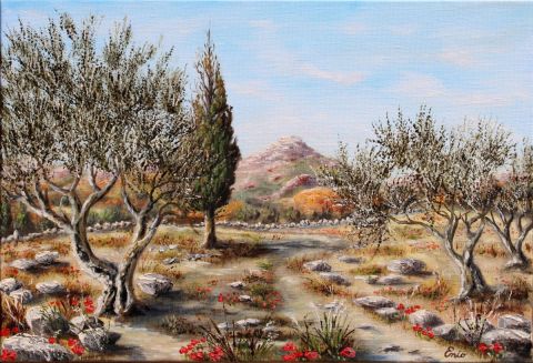 L'artiste enio - N°350 LE CYPRES L'artiste enio - N°350 LE CYPRES