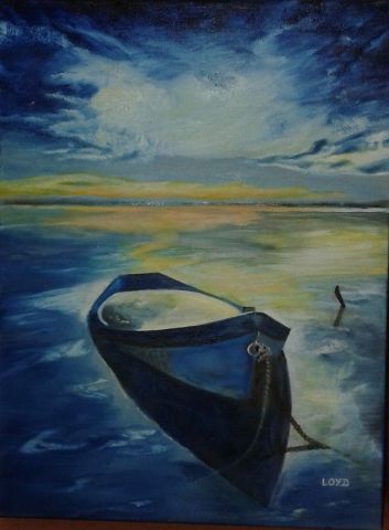 barque - Peinture - loyd