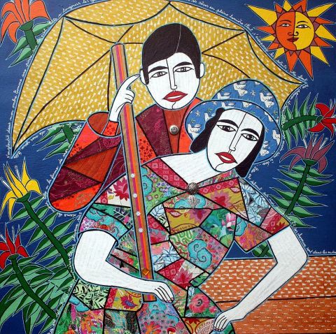 Un petit cvoin de paradis. - Mixte - ANTOINE MELLADO Un petit cvoin de paradis. - Mixte - ANTOINE MELLADO