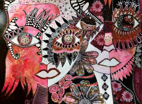 L'artiste CAROLE JEULIN - L’île aux mimosas 