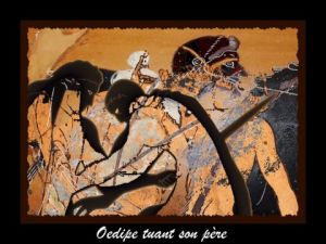 Voir cette oeuvre de alain Tognetti: Oedipe tuant son père