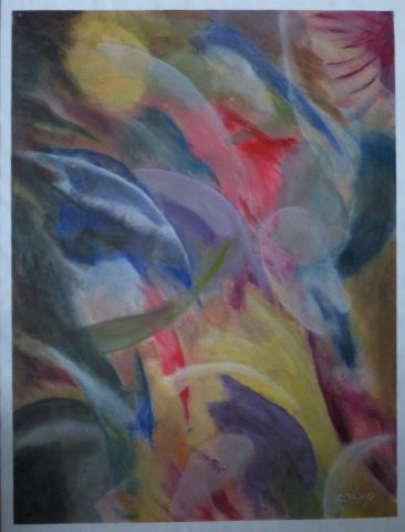 Rêverie tropicale 1 - Peinture - Christian Bligny