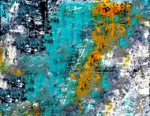 Série Montaigne Que sais-je V - Peinture - Eden Dark Série Montaigne Que sais-je V - Peinture - Eden Dark