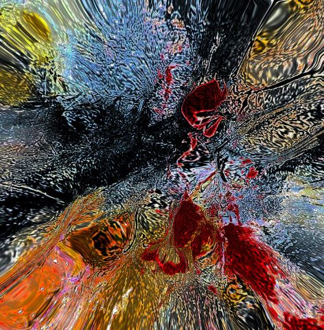 LE CRATERE - Dessin - NICOLE BOURGAIT LE CRATERE - Dessin - NICOLE BOURGAIT