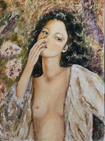 L'artiste Electre - La blouse blanche L'artiste Electre - La blouse blanche