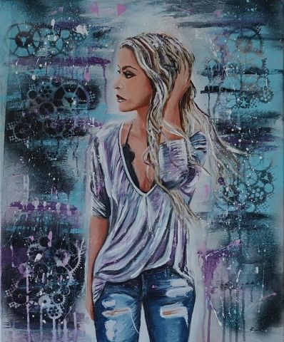 L'artiste sandrine richalet - Désinvolte L'artiste sandrine richalet - Désinvolte