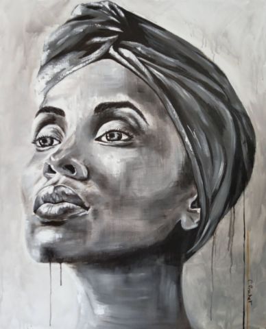 L'artiste Caroline Crochet - Fierté d'Afrique
