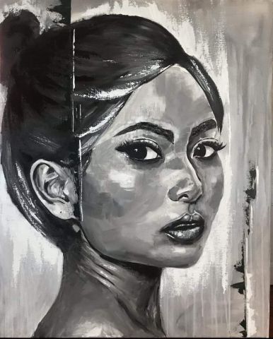 Regard d'ailleurs - Peinture - Caroline Crochet Regard d'ailleurs - Peinture - Caroline Crochet